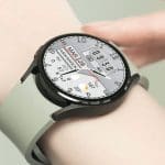 [N-SPORT301] Black White samsung N-SPORT Watch Face - N-SPORT WATCH FACE
