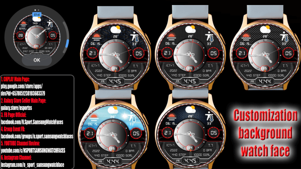 [N-Sport94] Weather N-Sport Watch Face - N-Sport Watch Face
