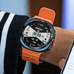 N-SPORT702 B&W Digital Watch Face-samsung galaxy watch ultra/7/6/5/4 classic