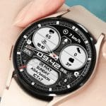 N-SPORT691 Analog Digital N-SPORT Watch Face for samsung watch 4,5,6