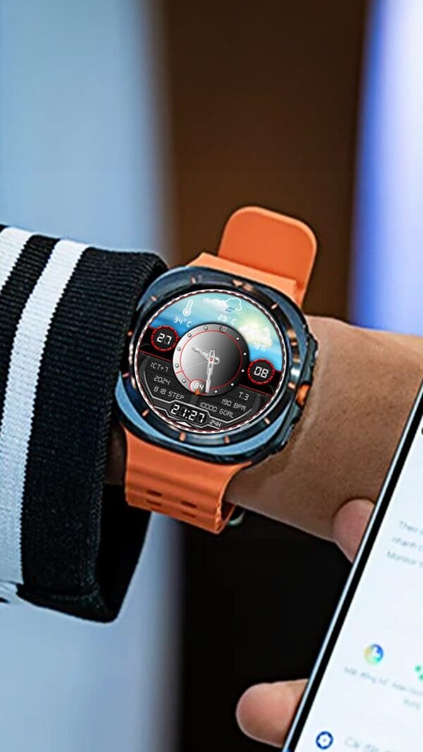 [N-Sport94] Weather N-Sport Watch Face - Hình Ảnh 2
