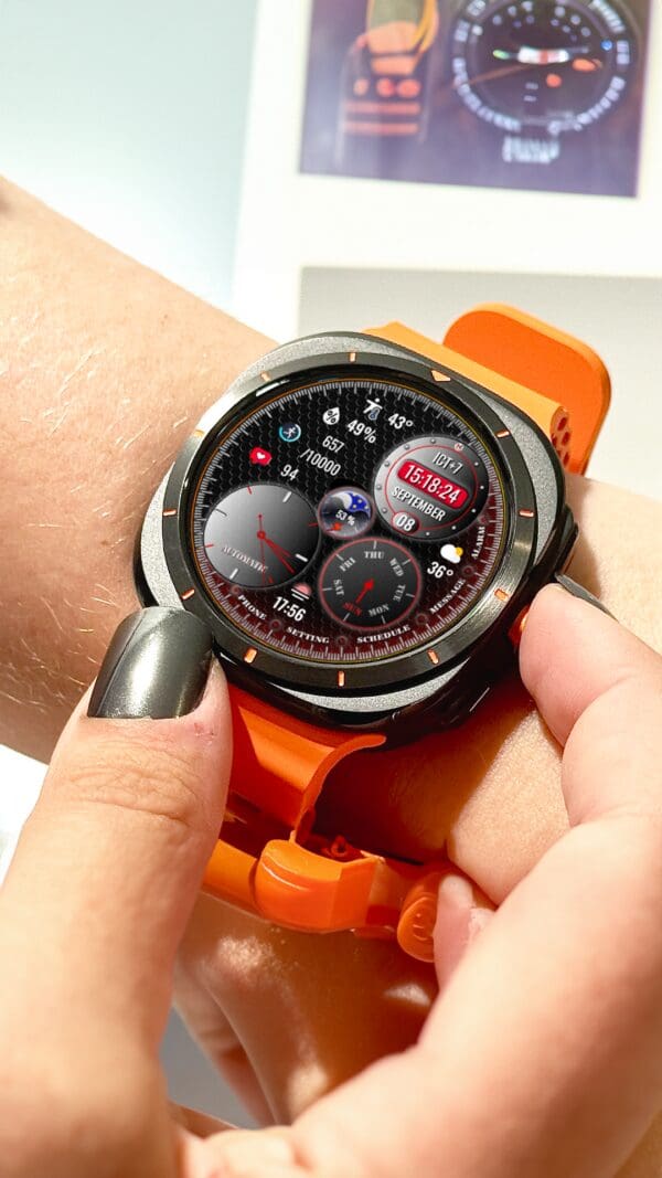 N-Sport333 Redcircle Watchface N-Sport Watch Face - Hình Ảnh 2