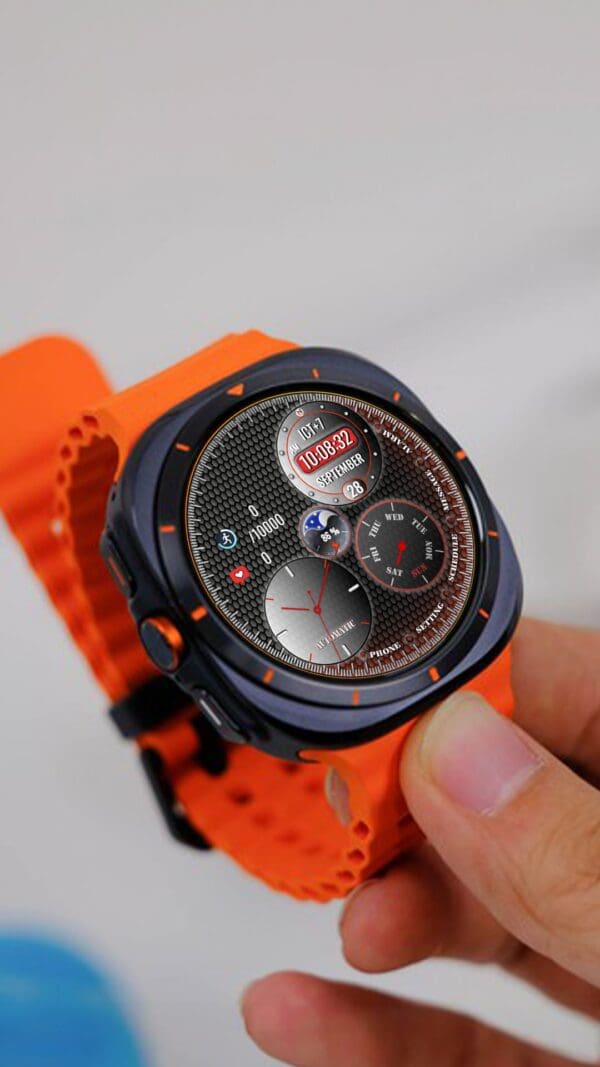 N-Sport333 Redcircle Watchface N-Sport Watch Face - Hình Ảnh 4