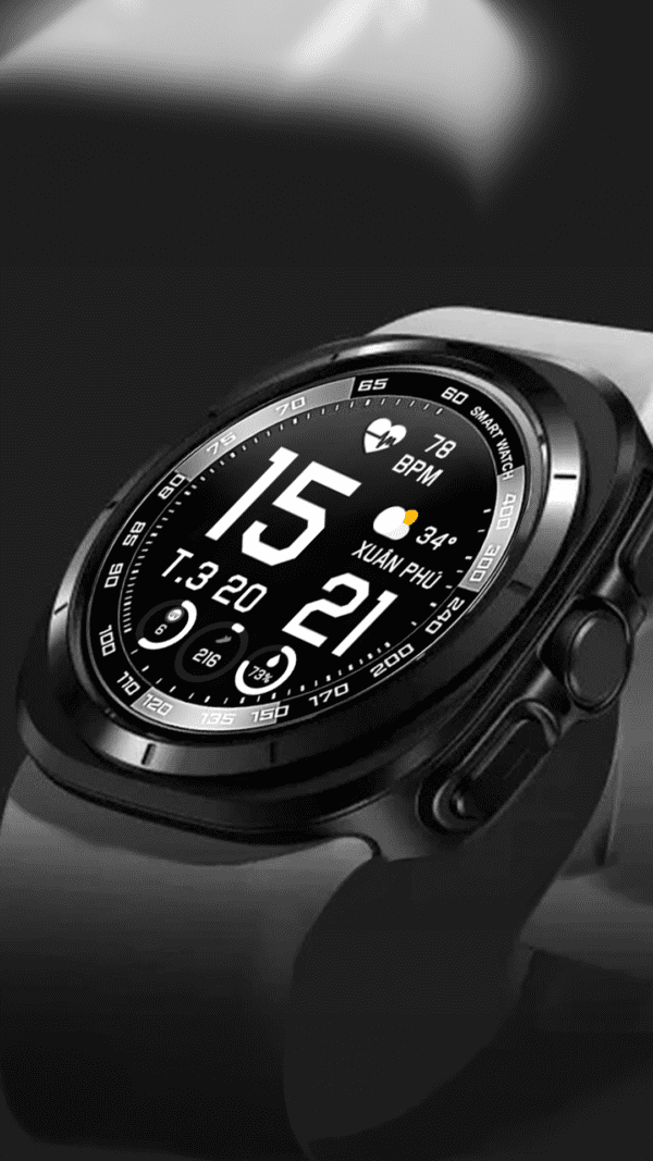 N-Sport592 Bigdial Watch Face N-Sport Watch Face - Hình Ảnh 5