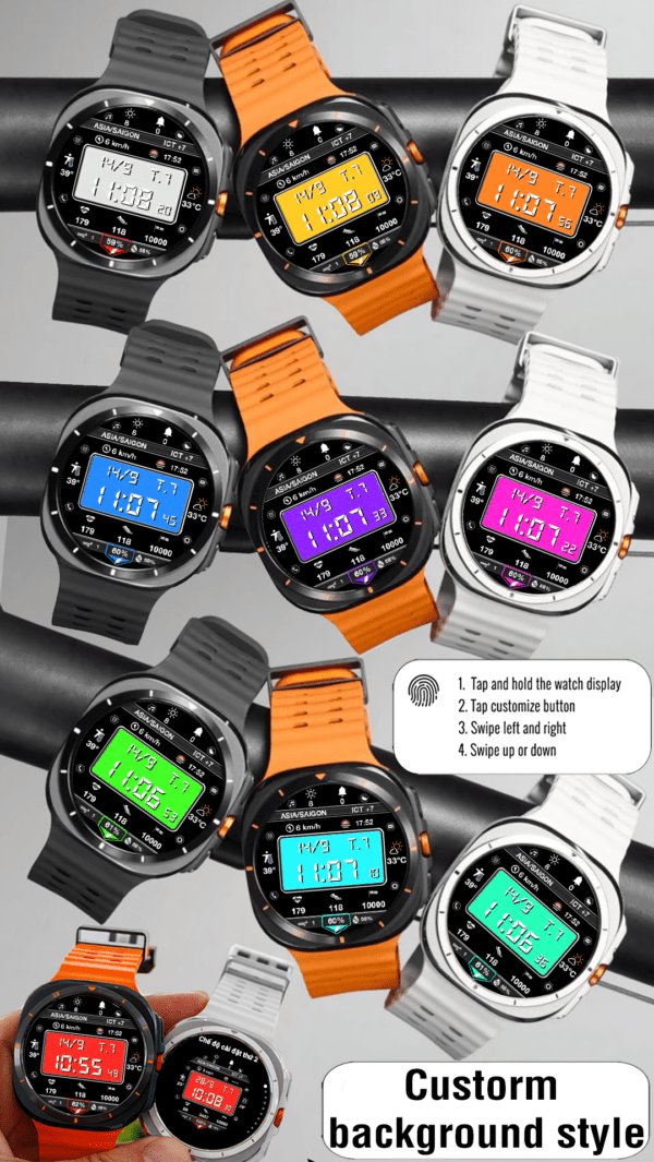 N-Sport502 Digital N-Sport Watch Face - Hình Ảnh 4