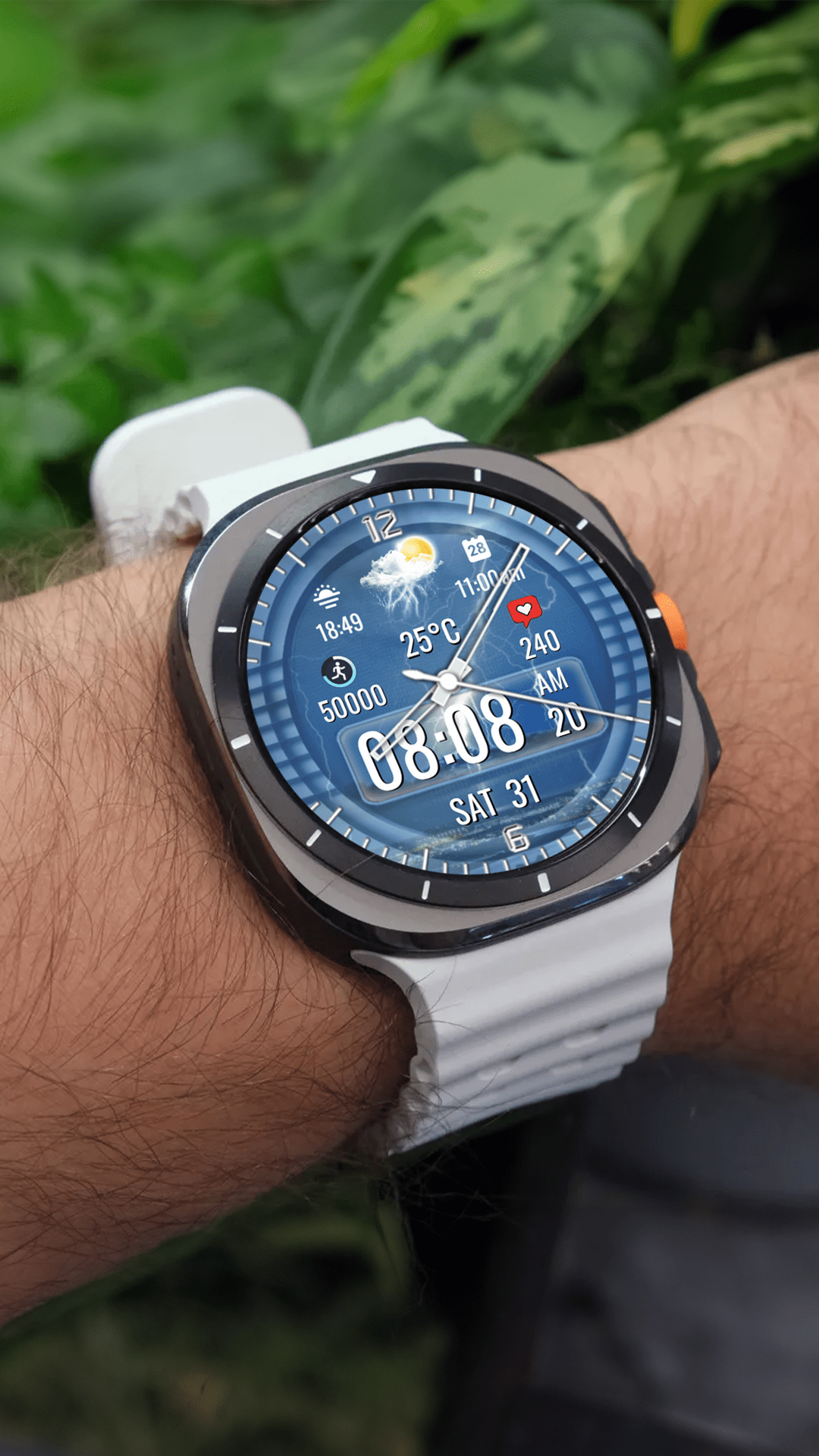 Samsung Galaxy Watch faces - N-SPORT748 Analog Digital N-SPORT Watch Face