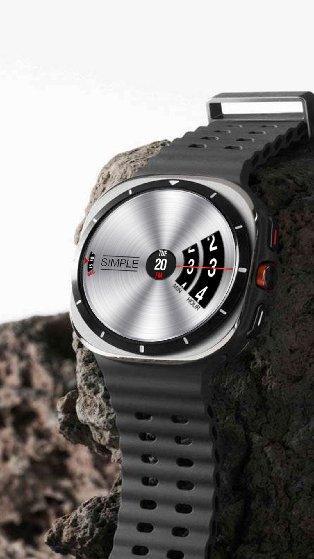 Samsung Galaxy Watch faces - N-SPORT344 Flig Digital N-SPORT Watch Face