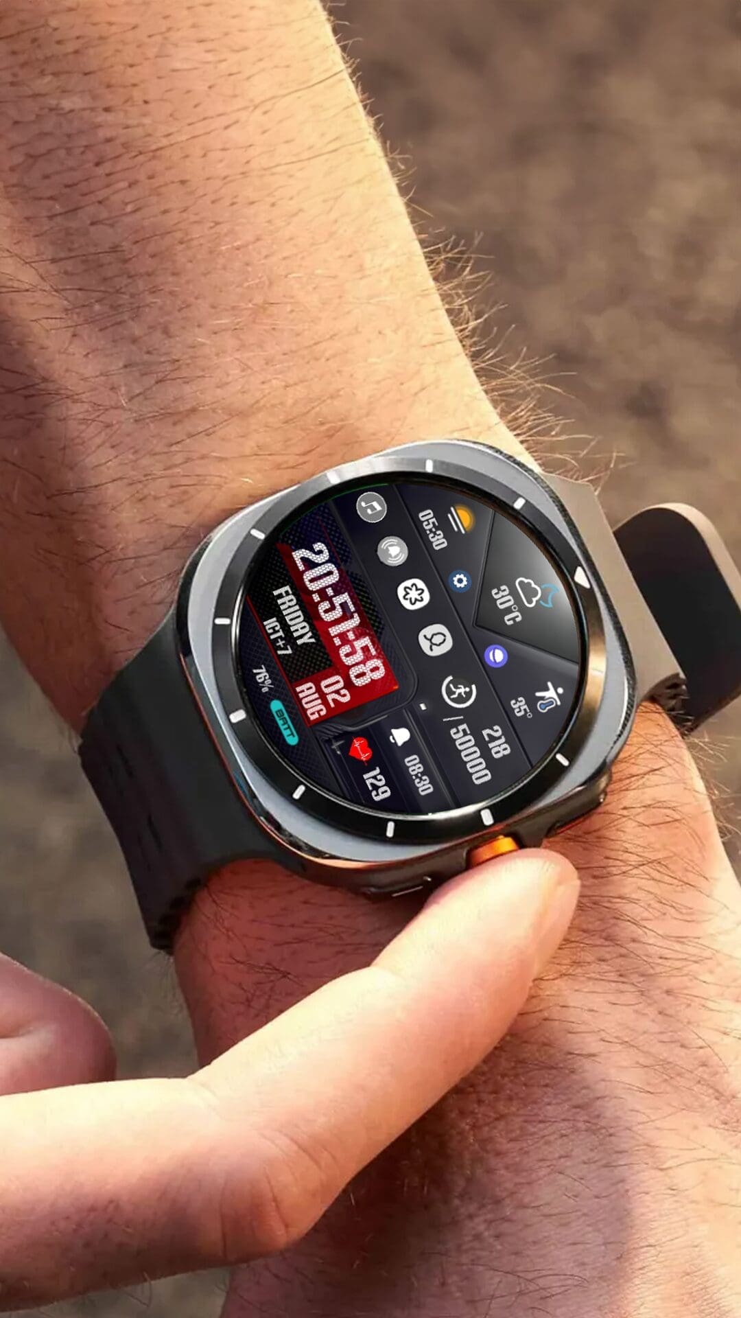 Samsung Watch Face - N-SPORT706 Dial App Watch Face